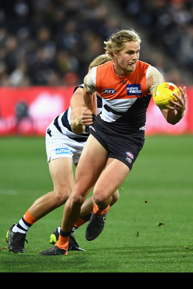 Harrison Himmelberg had a massive break-out in 2022 when shifted mid-season to defence, and there was some conjecture as to whether he would stay there to begin this year. Round 1 came and went with the Hemsworth lookalike starting exclusively from the attacking goalsquare... until late in round 2 when he went back again. As a forward he is not fantasy relevant. Behind the ball he picks up the magic hammer and becomes a superhero. GWS's structure ahead of the ball has not been working this year, and maybe the arrival of Aaron Cadman will unlock Thor's powers.