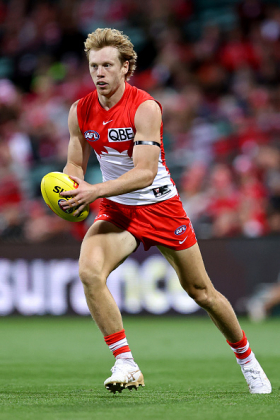 Callum Mills has been called upon to play a lot of different roles this season as the Swans have been hit by a large and ongoing tsunami of injuries to their tall defenders. Apart from his shifting from wing to centre when under normal conditions, he has even spent time at full back this season as the McCartins and sundry other beanpoles have gone down like ninepins. His fantasy price has gone down as a consequence, but Sydney have picked three of their second-choice talls in defence today which indicates how much they want him in mids. A risky but high-reward pick from here.