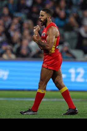 Touk Miller returned to the Gold Coast senior side after a long injury lay-off two weeks ago and has played a lot of half forward flank in that time, culminating in his coach Stuart Dew saying that he liked his potency in that position and might stick it out with this new role. A handful of days later, Dew was sacked. Coincidence? The Suns have tried myriad combos in the centre square but Miller is still at the heart of their engine room, and one would imagine interim coach Steven King will pencil his name among the followers. A late season resurgence is on the cards.