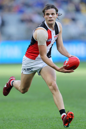 Hunter Clark is one of the great unknowns at St Kilda, a club which has so much talent but whose development program seems to have lagged behind the league average for so long. Clark's skill sets include both half back and midfield, a mix which can tend to make him a spare parts player without a defined role, unlike teammate Jack Sinclair who has settled behind the ball to become a premium scorer. Ross Lyon has plenty to work with here, and the preseason is a chance to see what Ross the Boss will make of his new toy. Can he produce something relevant to fantasy?