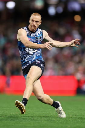 Matthew Cottrell played a wing role last week for Carlton, a position that can sometimes lead to a spike in fantasy scoring, but also mean more unrewarded running. Cottrell's regular trade is running from forward 50 up the ground to provide space for his key forwards, while wingmen tend to fill space rather than open it up. Either way, he's not a midfielder so his presence at stoppages is rare and he's a receiver at heart. He might be worth a flier off the free agent pool in deep leagues if you're looking for a spot start, but otherwise he's not an accumulator for fantasy.