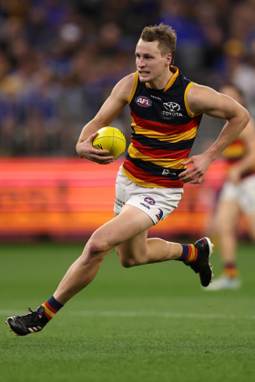 Jordan Dawson is most definitely a talisman for Adelaide, and this year that tendency has manifested in a rollercoaster of effort and emotion. While he can get more than his fair share of the footy in midfield and provide a genuine target when resting forward, the Crows have not been able to rely on his quality disposal this year, particularly when kicking inside 50. Is it the fault of the Crom key forwards that he kicks over their heads and OOTF so often? Is the connection with the spine of Walker and Fogarty ever going to be restored? For fantasy, he is as frustrating as his team.