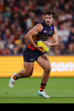 Darcy Fogarty gets a rare opportunity to show us what he is capable of as the undisputed premier target inside the Adelaide Crows attack, with Taylor Walker rested. The Texan has tended to start deeper and the Fog higher as the older man isn't getting any younger, which makes it uncertain where Fogarty's final position is going to be. He was tried on-ball early in his career which did not work at all, and the Crows haven't had a lot of success using him as a link man. Is he just a full forward, or does he have the tank to do anything else? Maybe being a goal machine is enough.