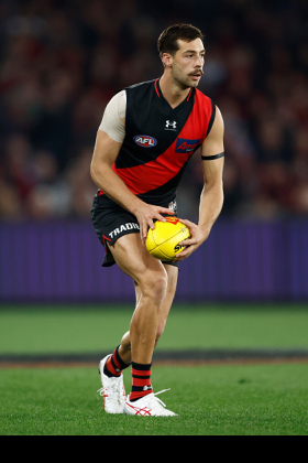 Kyle Langford is leading Essendon's goalkicking with Jake Stringer not far behind, playing a third tall forward role and exploiting matchups. It is not common for the full forward and centre half forward to not be even close to leading a team's attack, and today Nate Caddy comes in to replace Todd Goldstein to add further height in the Bomber front six. The classic knock against such structures is that you need a balance of smaller crumbers lest the opposition half backs have a field day on the rebound. Langford might have to concentrate more on ground pressure than leading today.