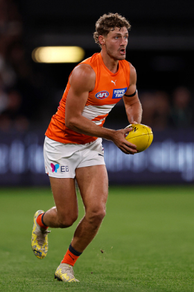 Harry Perryman has been in the news lately as the target of a big-money contract offer from Hawthorn, leading some to question whether he would be worth it as he doesn't seem to have a discernible one-wood in the bag. It is his versatility that is his best quality, though, most often starting at half back for GWS but capable of playing a regular midfield role or even a run-with role on the opposition's best inside mid. Every coach loves that kind of Mr Fixit player, as is gives them flexibility in structure on matchday. Could he be the next Ed Richards, especially if he switches clubs?