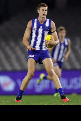 Charlie Comben has been one of the finds of the season, a long-term prospect drafted four years ago by North Melbourne who has shown that he very much belongs at the level now that he has finally had an injury-free run at it. He began his senior career at centre half back but has been tried up the other end with excellent results, not necessarily due to his own form but just as a structural necessity unlock the best game for gun full forward Nick Larkey. With Griffin Logue returning to the side in defence, it looks like Comben may stay in attack in the near future.