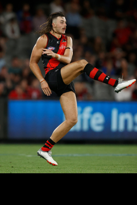 Sam Draper has had one of the more rollercoaster journeys of the AFL season, starting with being supplanted in what was thought to be his #1 ruck role at Essendon by the recruitment of Todd Goldstein in the off season. Goldie is a wise old head on even older shoulders, and his personal performances in the sash have dropped away sharply from his glory days. For his part, Draper has had a poor season but has rediscovered his best form late in the piece, unlike the rest of the club. Both he and the Dons look towards 2025 with hope.