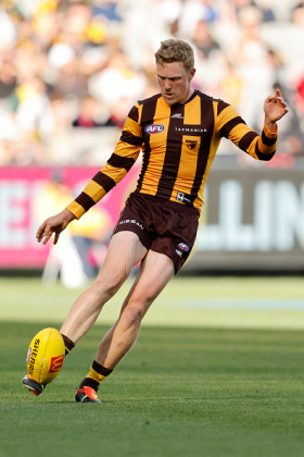 James Sicily has had one of the more dramatic years in the AFL this year. On the mend from off-season surgery, he started 2024 with some terrible form, as did the rest of his team, with the two inextricably linked at the moment. Upon the return of Will Day the Hawks improved and Sicily had some good days, but then popped his shoulder out and has lost much of his willingness to seek out a contest. With speculation about Hawthorn chasing key defenders in the off season, the prospect of a return to form with a possible move forward may have to wait until 2025.