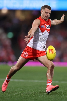 Tom Papley comes back into the Sydney side for its first final this season after injury interrupted the second half of his campaign, during which time the Swans fell into a mid-season slump and dragged itself out again to finish as minor premiers. More than at any other time during the year, September is when small forwards like the Pop-Up Sprinkler have their best chance to stamp themselves with authority, as evidenced by Shaun Mannagh and Nick Watson already this weekend. Much will rest on the shoulders of Papley, who is a big-game player.