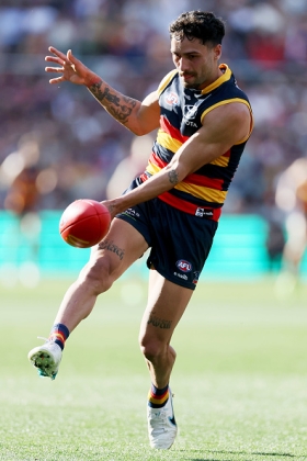 Izak Rankine carries a lot of expectations from fantasy coaches this year, with a dearth of high-floor scoring options designated as forwards. His role has gradually shifted from deep forward to rotating in midfield, and the Crows are desperate for him to put in a full season and escape the injuries that plagued him at times in 2024. Fantasy coaches, too, want to see his line-breaking speed out of packs and goalkicking class to become the new Dustin Martin, or if not those lofty heights then at least the new Robbie Gray. Someone has to be in the top six forwards!